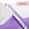 BAZIC 1/2" 3-Ring View Binder w/ 2-Pockets (11 Color Available)